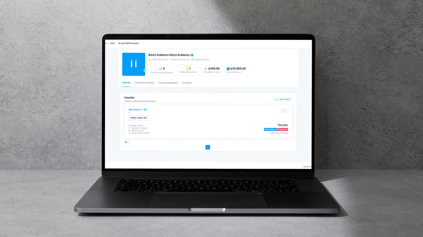 Gelişmiş Hesap Yönetimi
